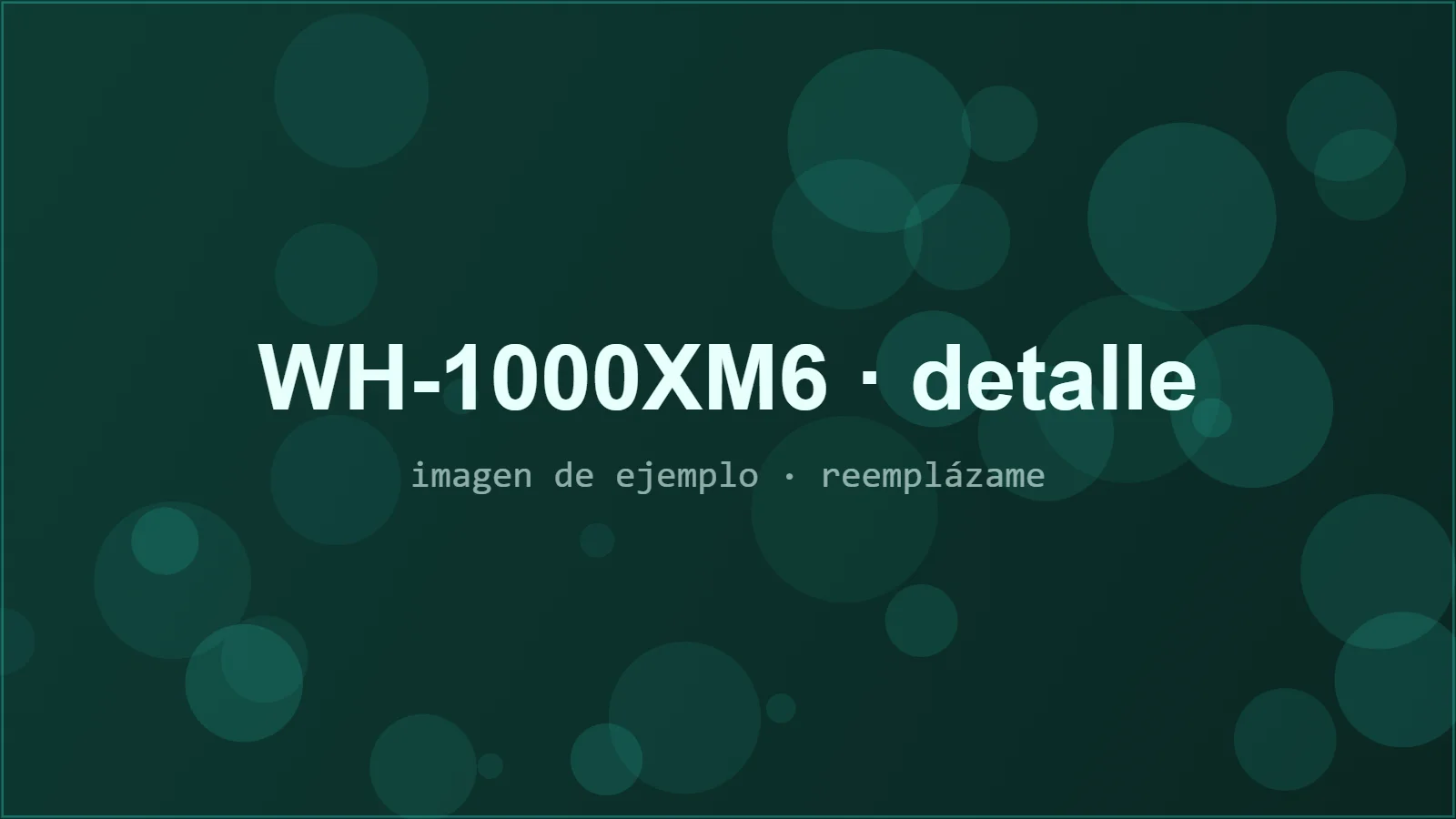 Detalle de la diadema del WH-1000XM6